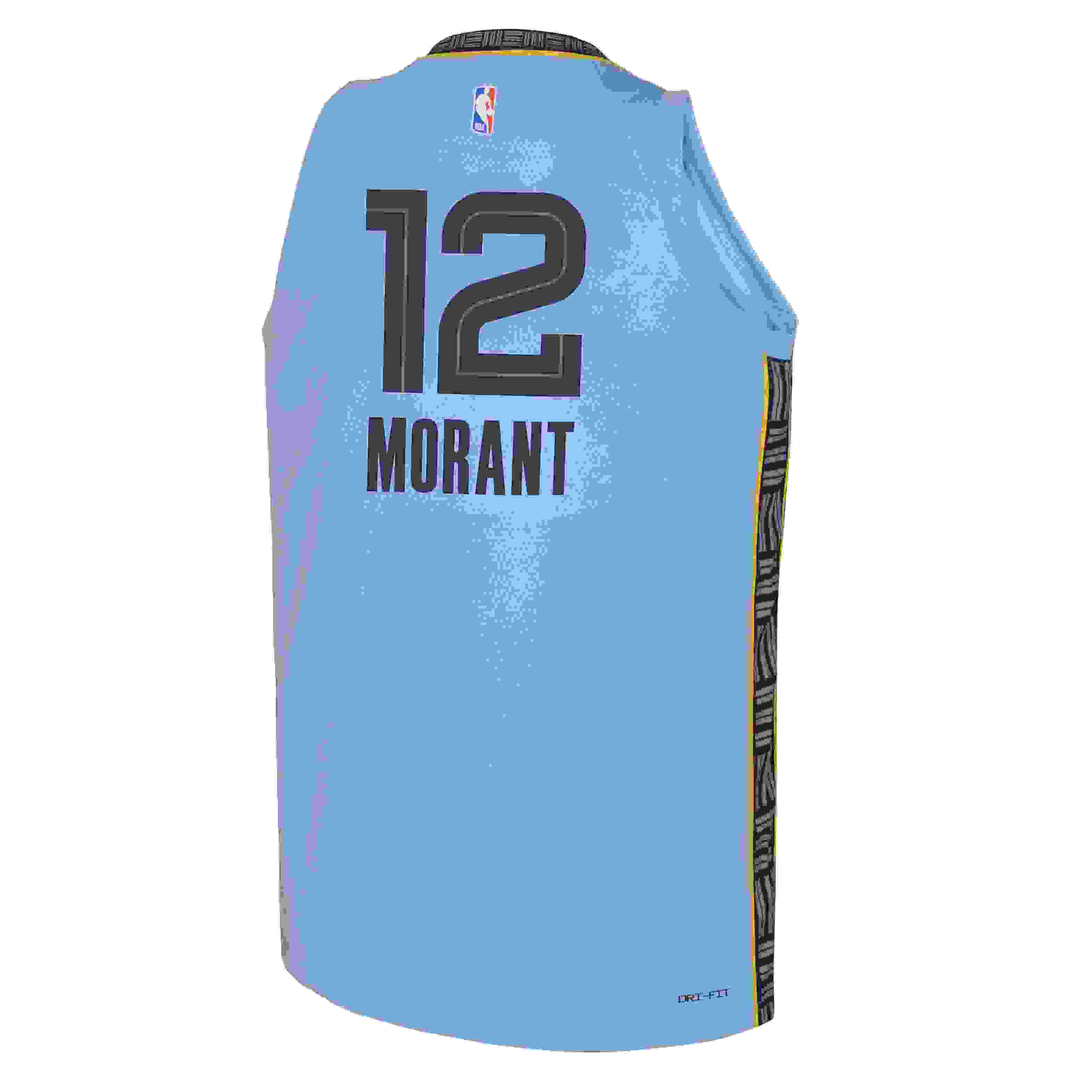 Jordan Ja Morant Memphis Grizzlies Youth Blue 2023-2024 Game Jersey